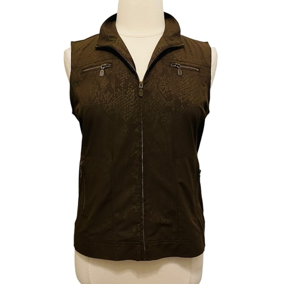 Additions by Chico’s Snake Print Sz 2/L - Picture 1 of 16